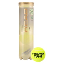 Head Piłki tenisowe Tour Puszka 4 szt.